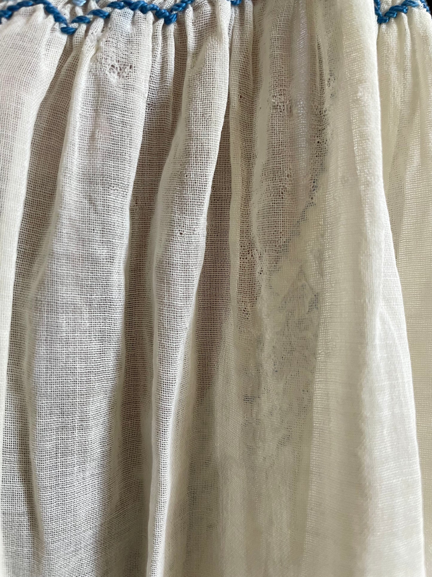 1930s Embroidered Hungarian Blouse
