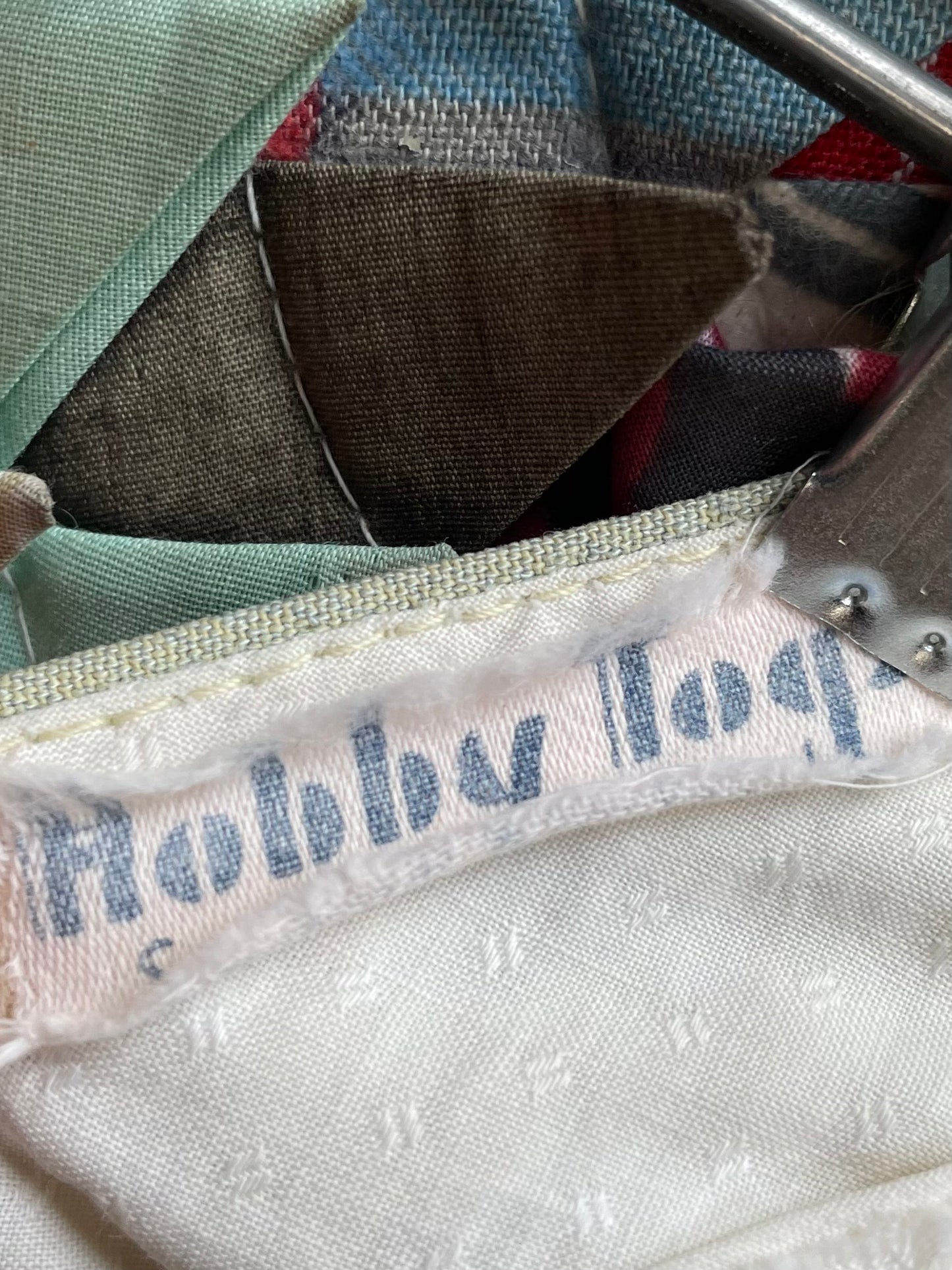 1940s Pale Seafoam Green Side Button 'Hobby Togs Hollywood Sportswear' Gabardine Trousers