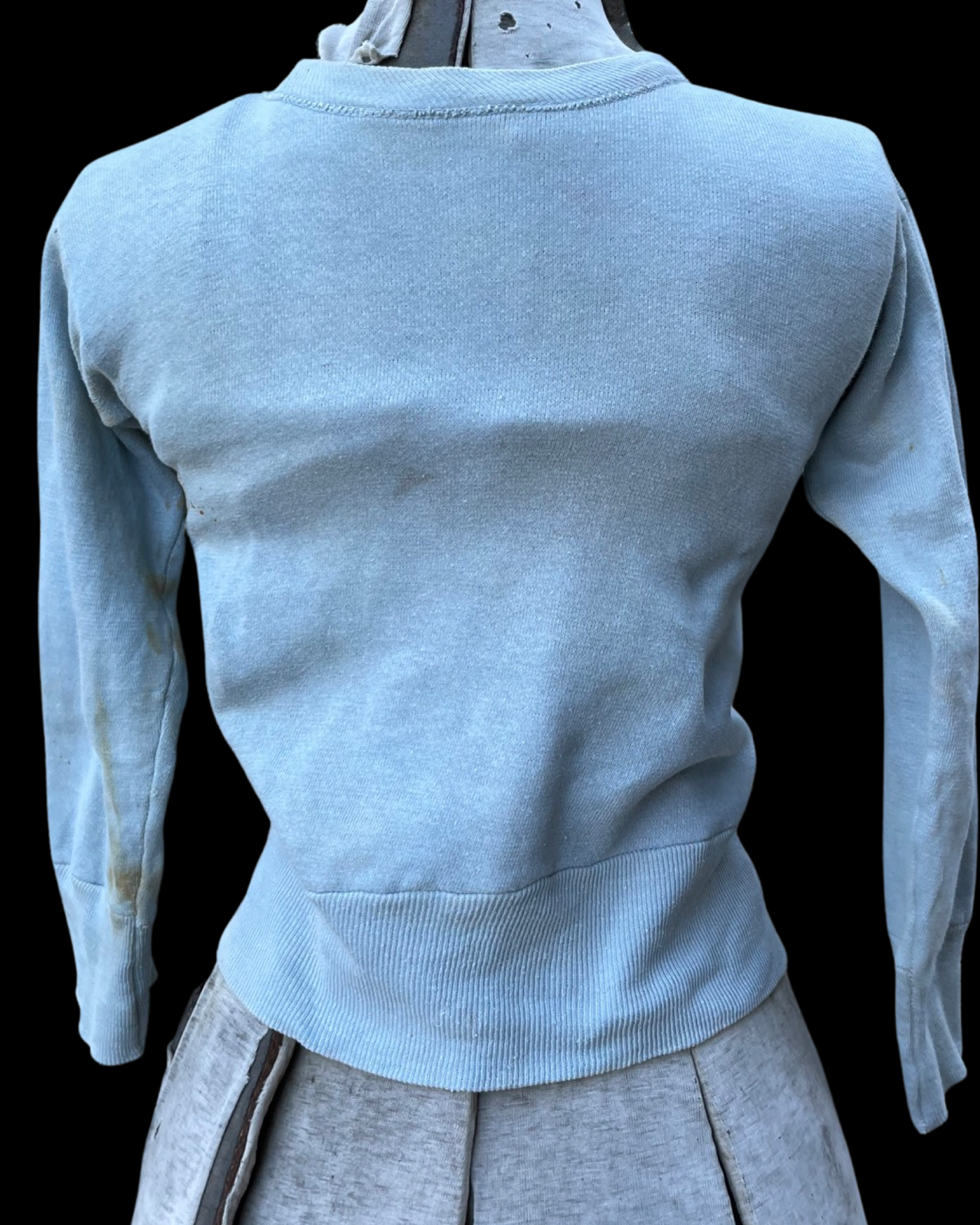 1950s Hopalong Cassidy & Topper Cropped Sweatshirt