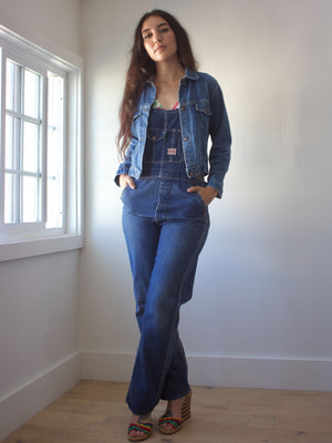 1940s Sanforized Strong Reliable Selvedge Overalls