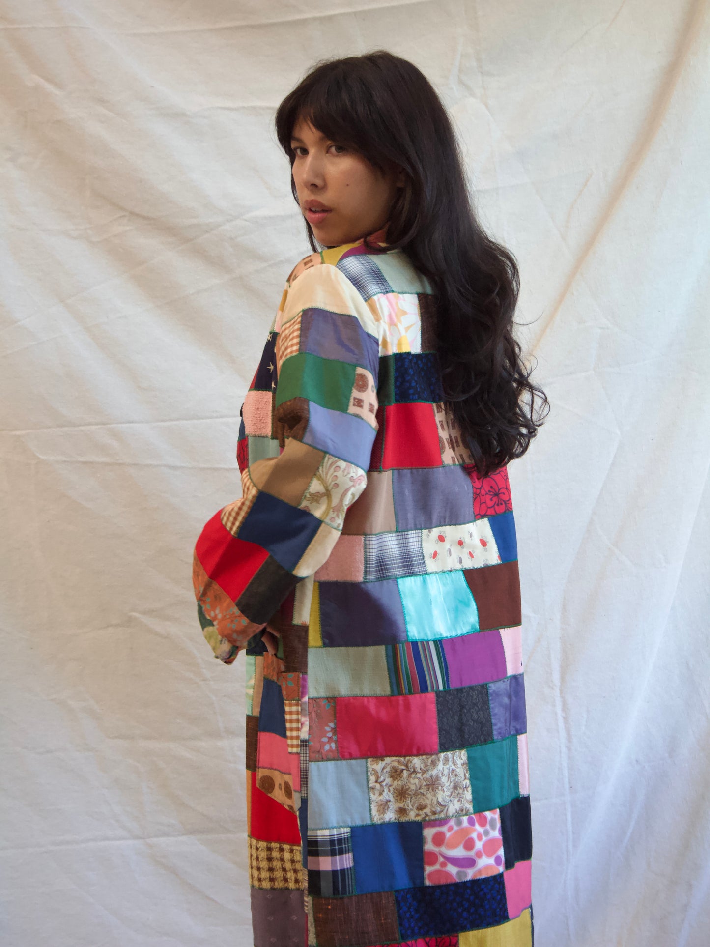 1950s/60s Patchwork Crazy Quilt Coat