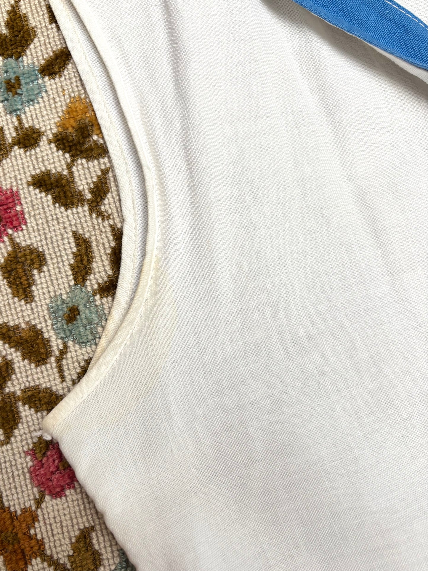 Rare 1930s Linen Hand Drawn Sailor Beach Pajamas
