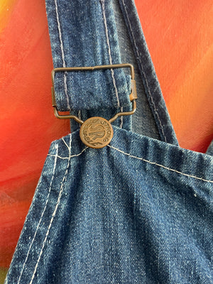 1940s Sanforized Strong Reliable Selvedge Overalls