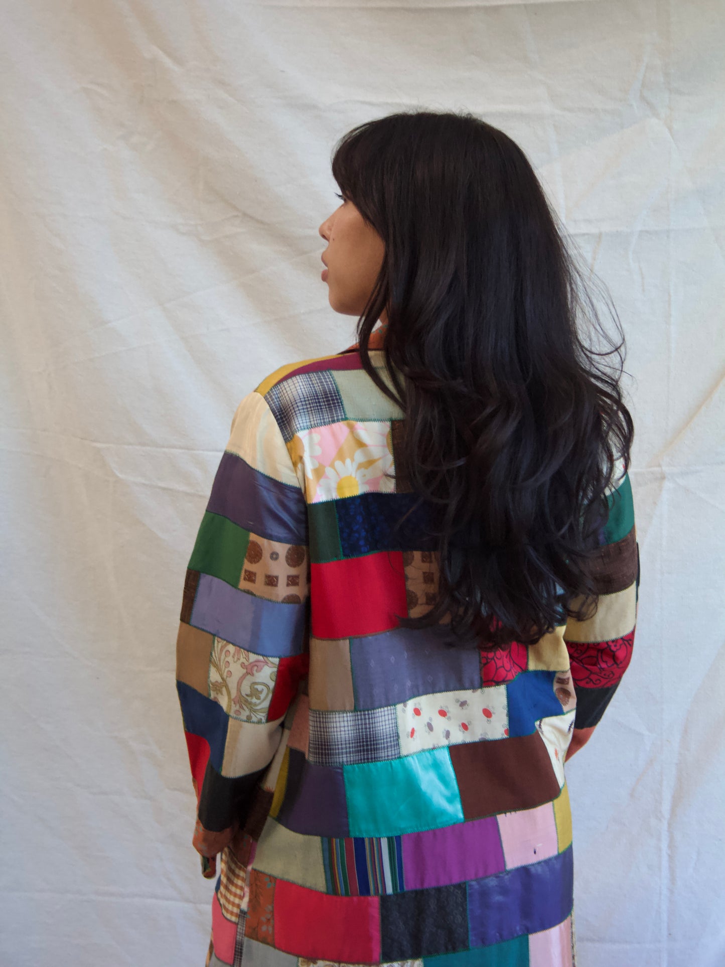 1950s/60s Patchwork Crazy Quilt Coat