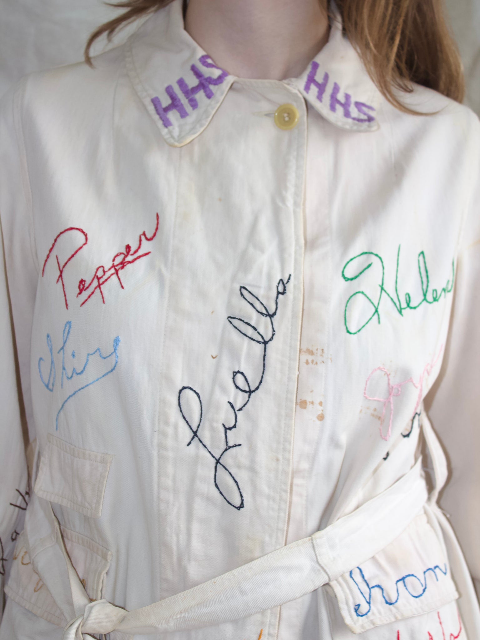 1948 Holcombe High School Belted Signature Jacket