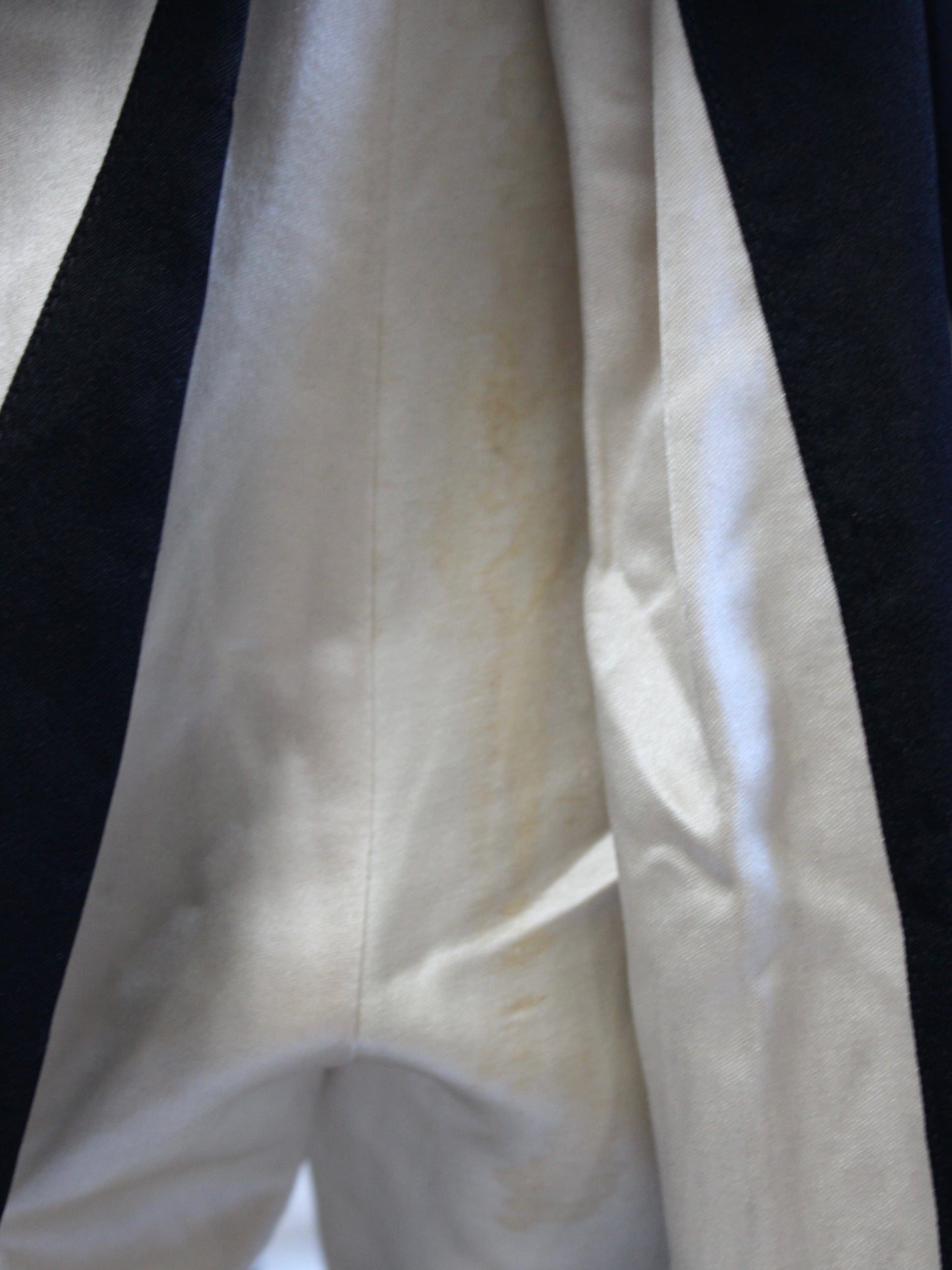 One Of A Kind Antique 1910s B&W Satin 4 Piece Mardi Gras Harem Pant Jumpsuit Ensemble