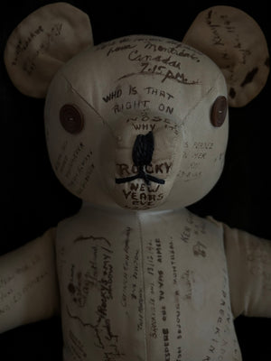 1943 Dated Signature/ Autograph Bear