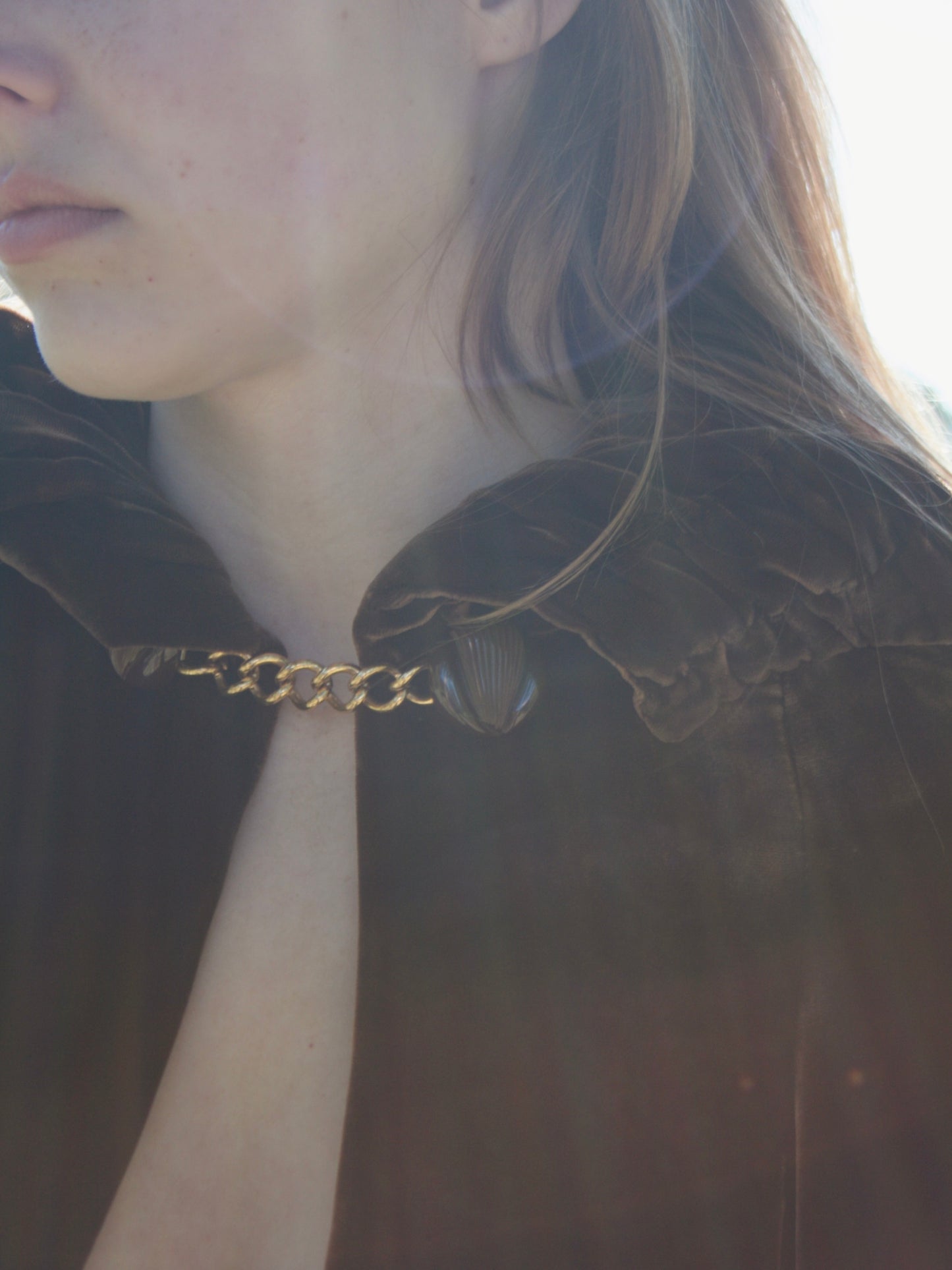 1930s Chocolate Brown Silk Velvet Cropped Ruched Sleeve Jacket