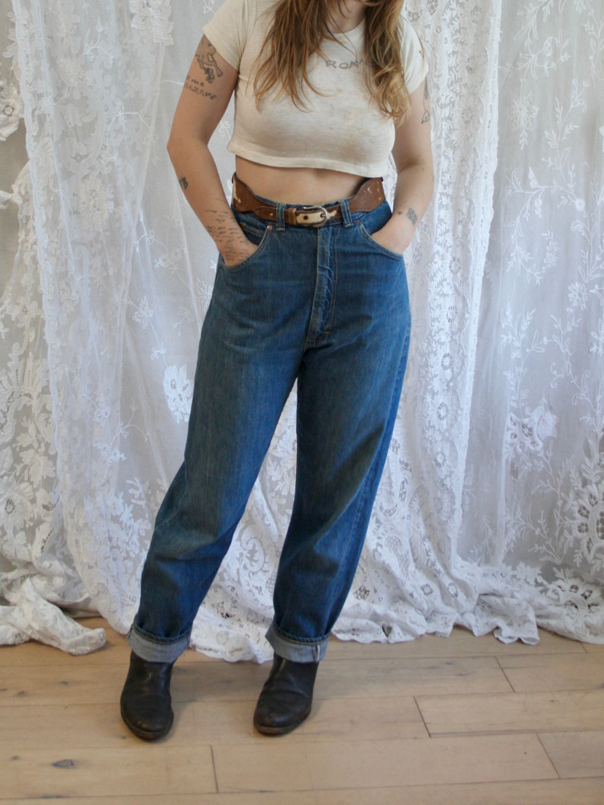 1950s Foremost High Rise Denim