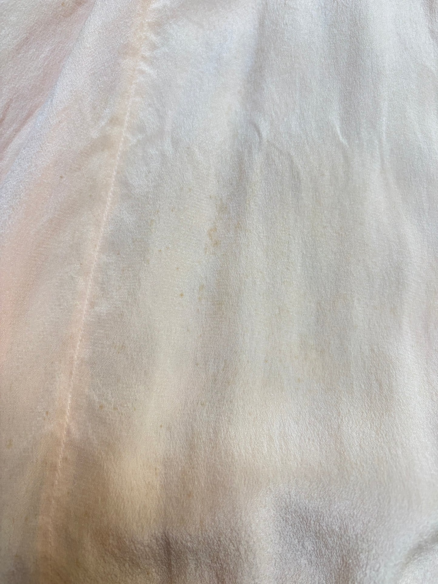 1920s Silk Crepe Insertion Lace Woven Ribbon Step In