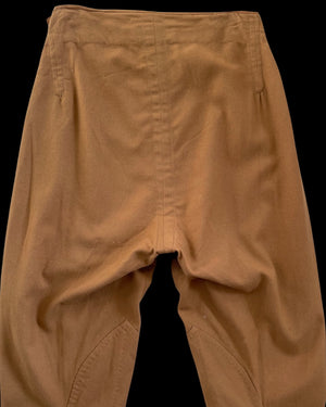 1950s Wool Side Button Riding Pants