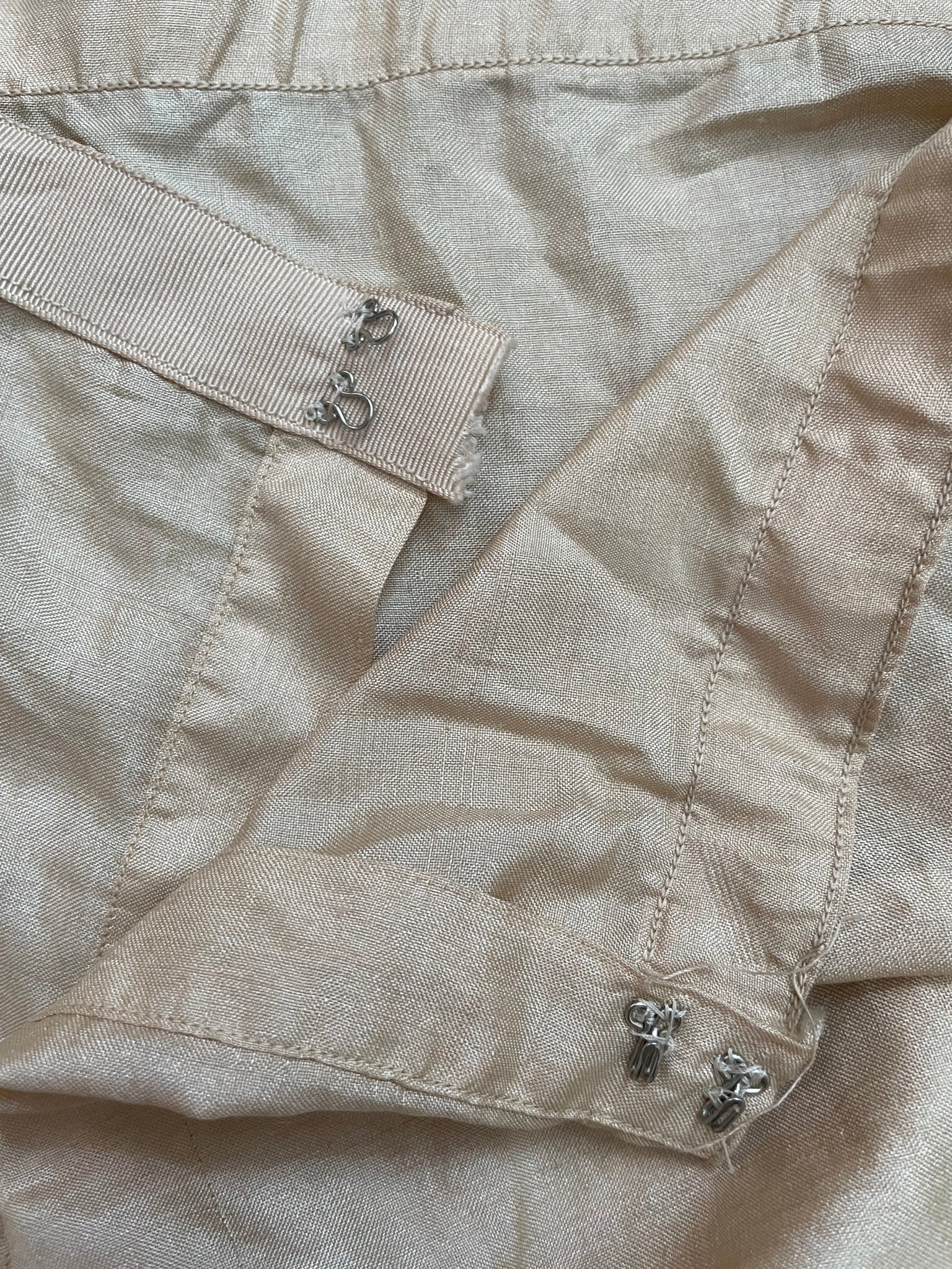 Antique Pongee Silk Skirt – Of the Palms