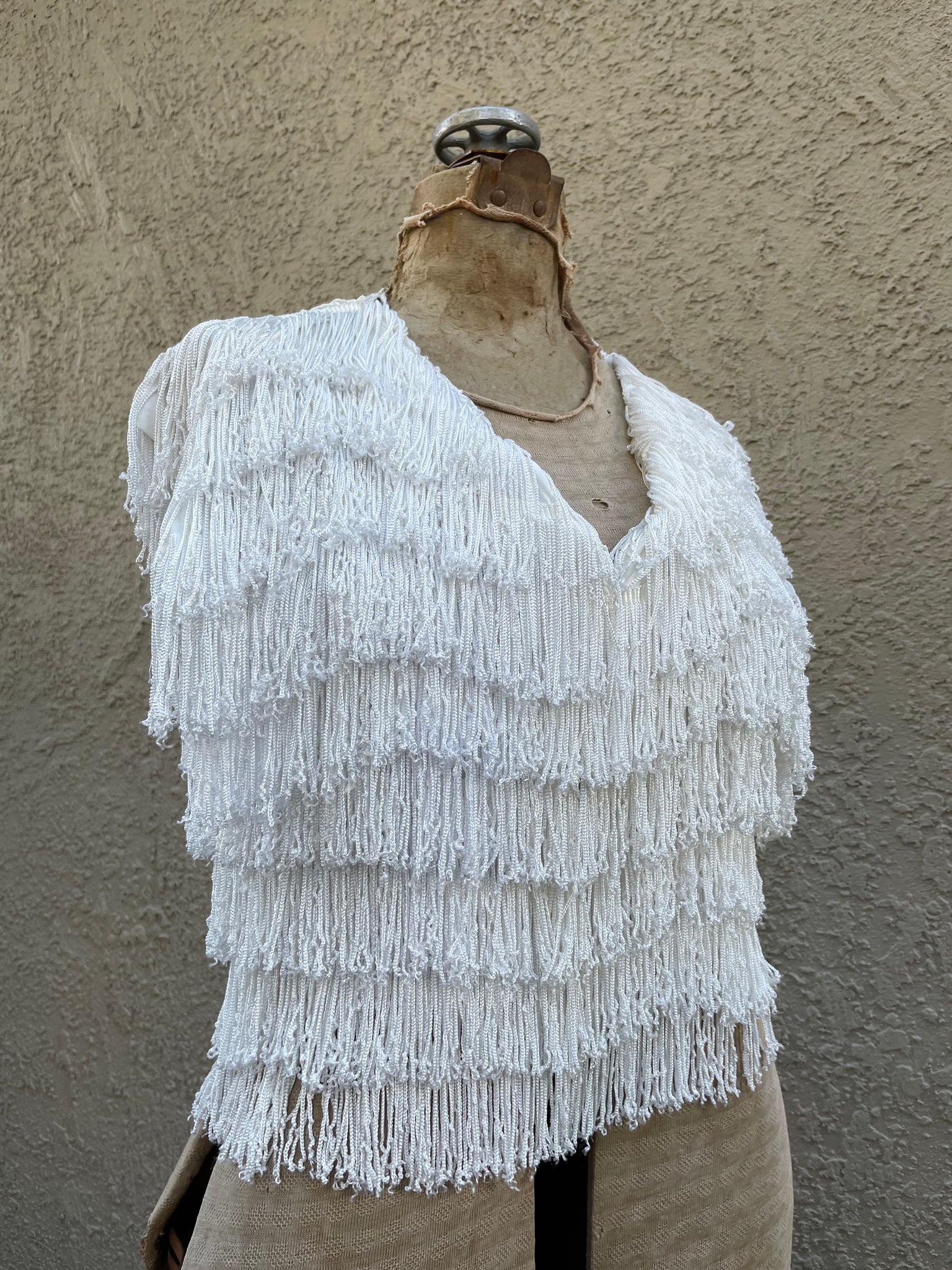 1930s Fringe Blouse