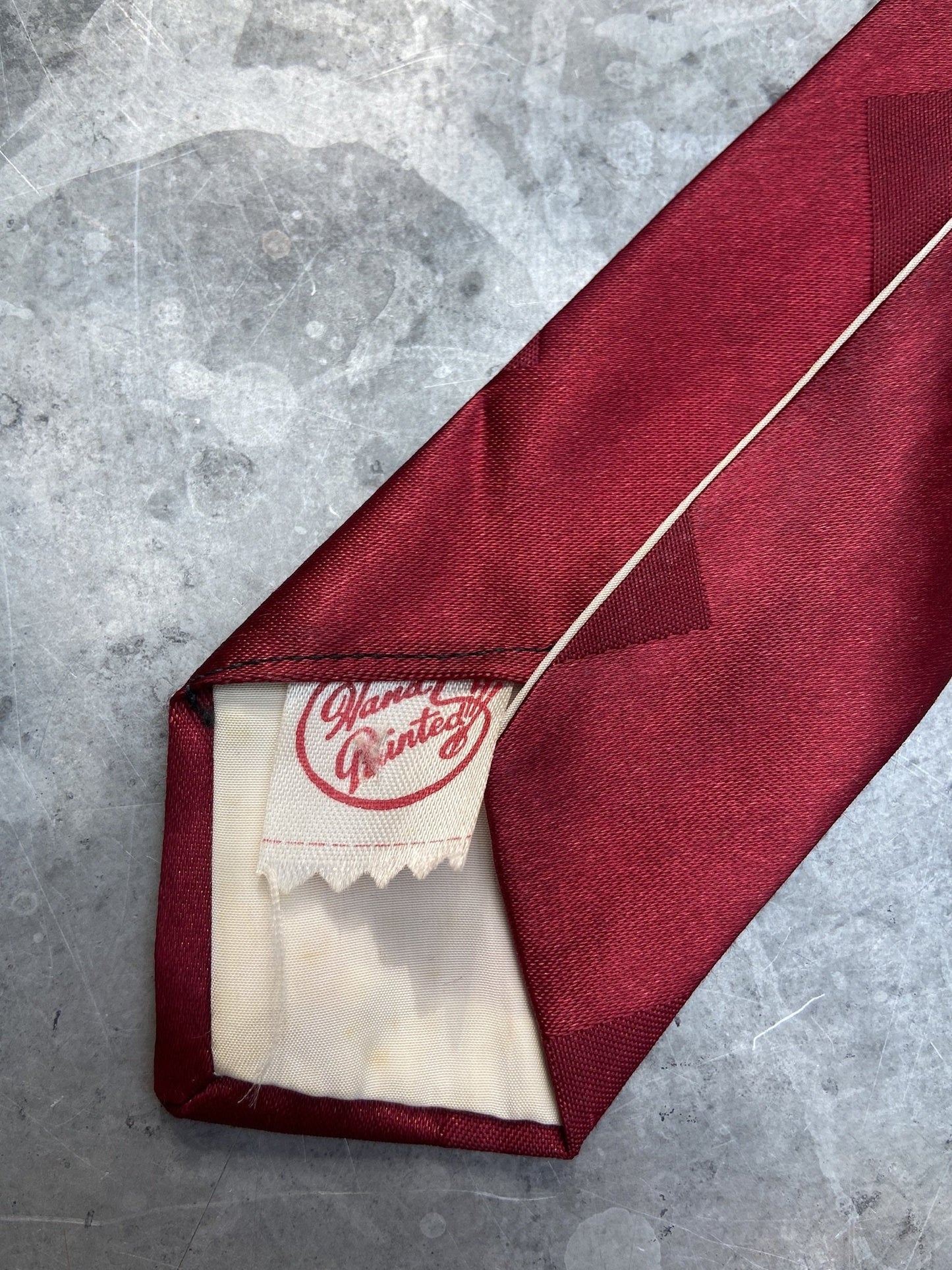 1940s Hand Painted Horse Head Western Tie