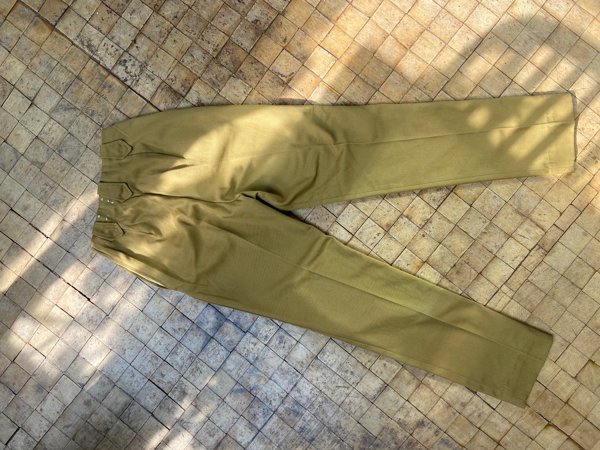 1950s Western Side Zip Pants