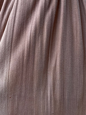 Rare Roaring 20's Bronze Silk Knit Fringe Dress