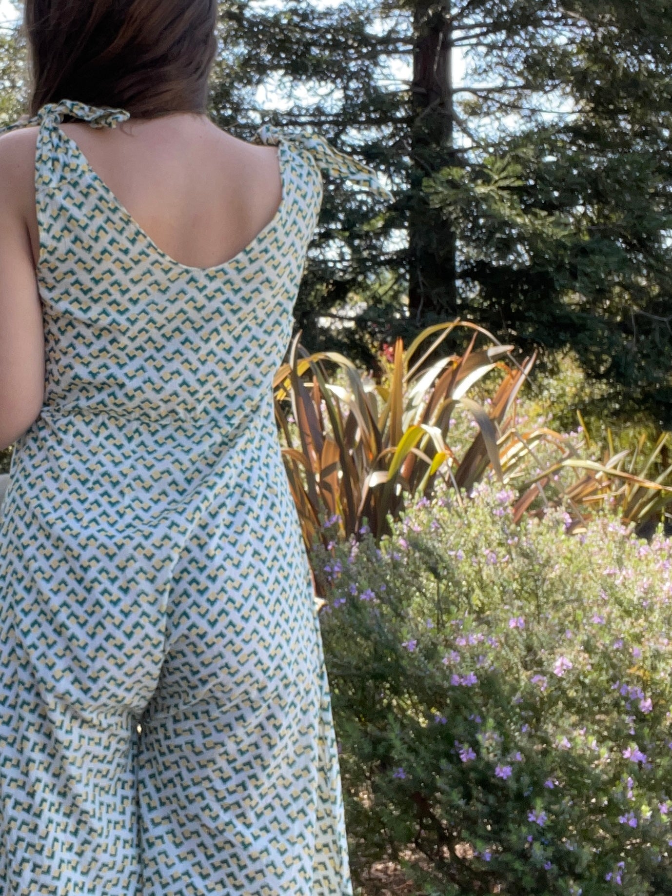 1930s Handmade Cotton Beach Pjs Jumpsuit