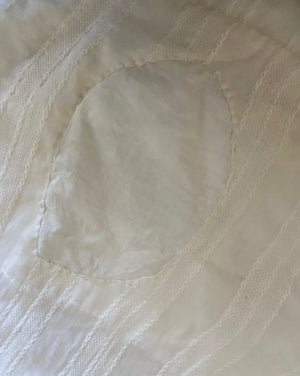 Reserved - Antique Victorian Cotton Wrapper Dress