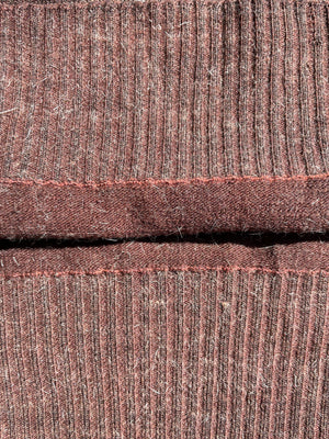 1940s Knit V Stitch Sweater