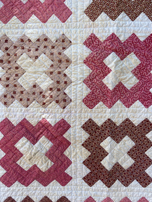 1880s Friendship Album Patch Quilt