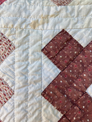 1880s Friendship Album Patch Quilt