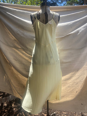 1940s Deadstock Rayon Slip Dress
