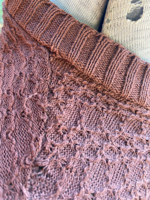 1930s Textured Knit Cardigan