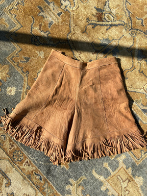 1940s Side Button Cowgirl Riding Skirt (Shorts)