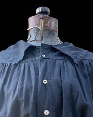 Edwardian Sailor Collar Cotton Dress