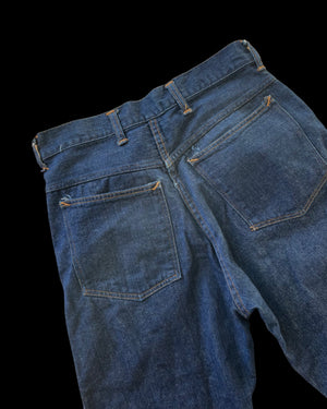 1940s/1950s Crotch Rivet Button Fly Jeans