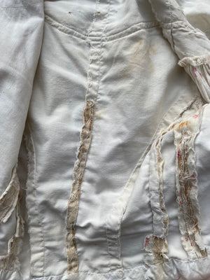 Early 1900s Ditsy Floral Calico Ethereal Blouse
