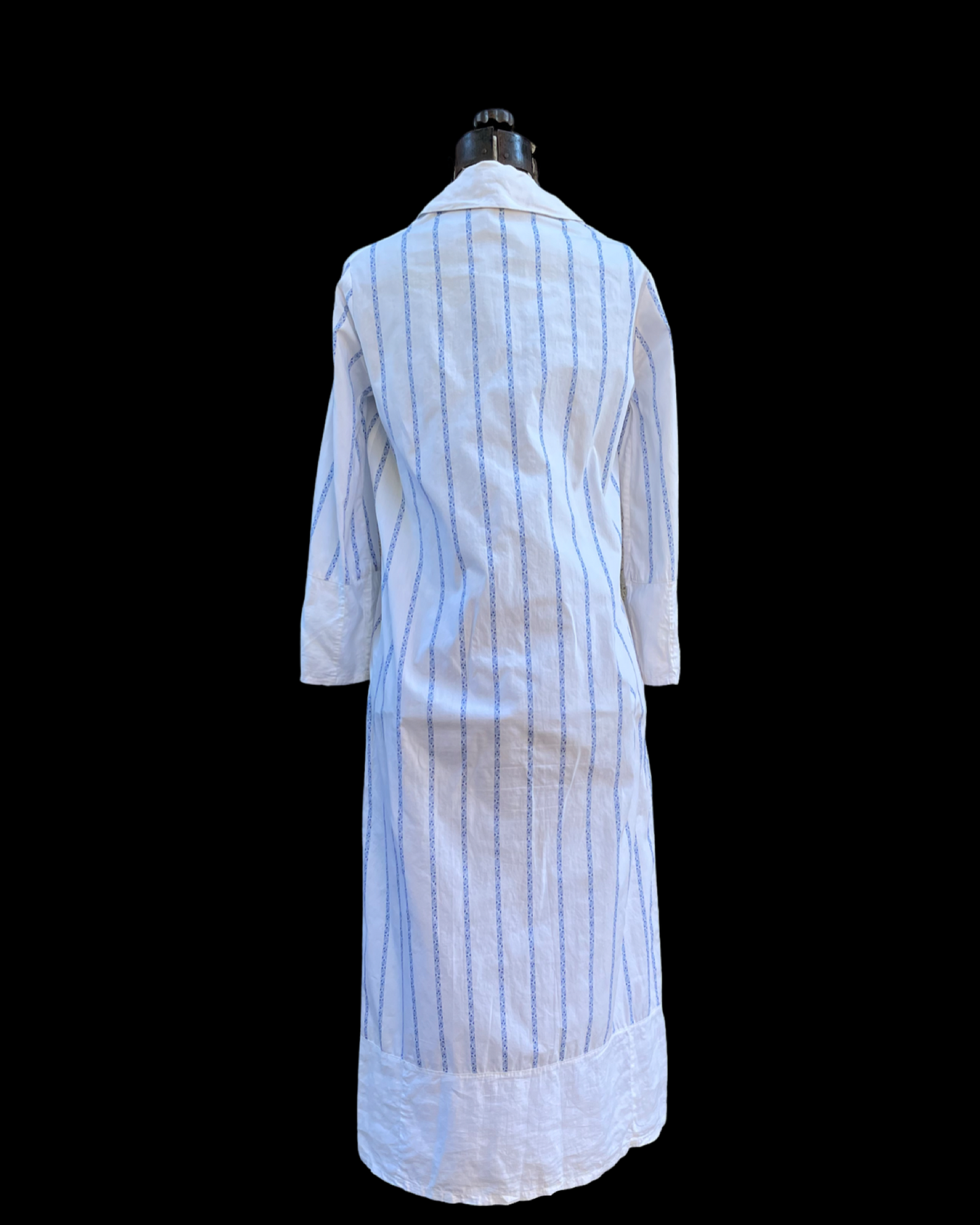 Early 1900s Sailor Collar Cotton Dress