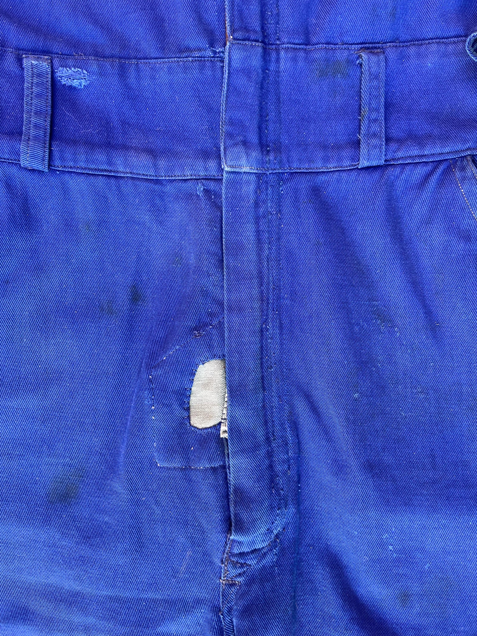 RARE ‘Barnie’( His + Hers ) Chainstiched 1930s/1940s Indigo Motorcycle Coveralls