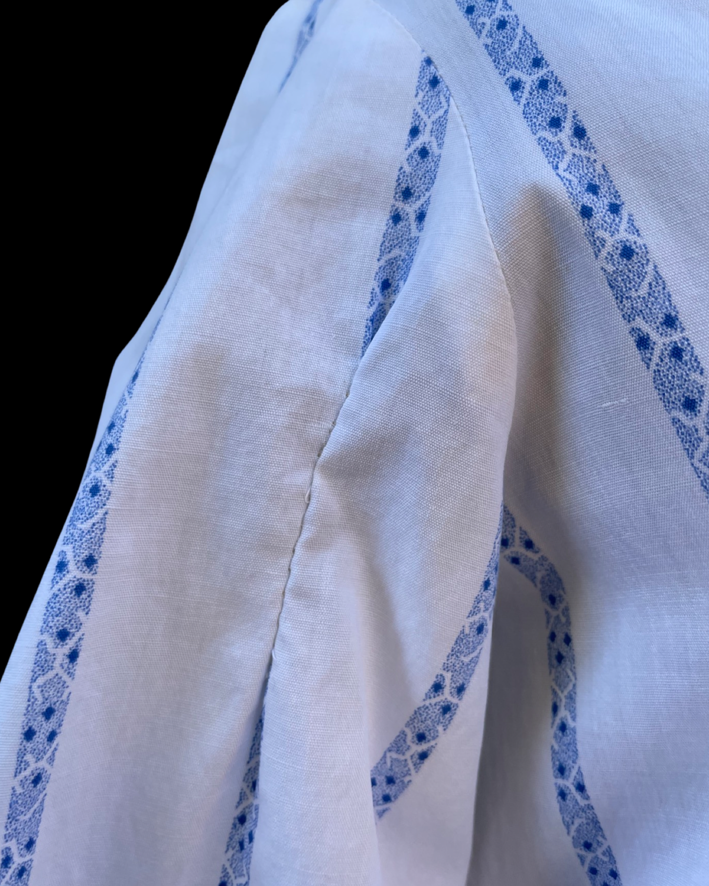 Early 1900s Sailor Collar Cotton Dress