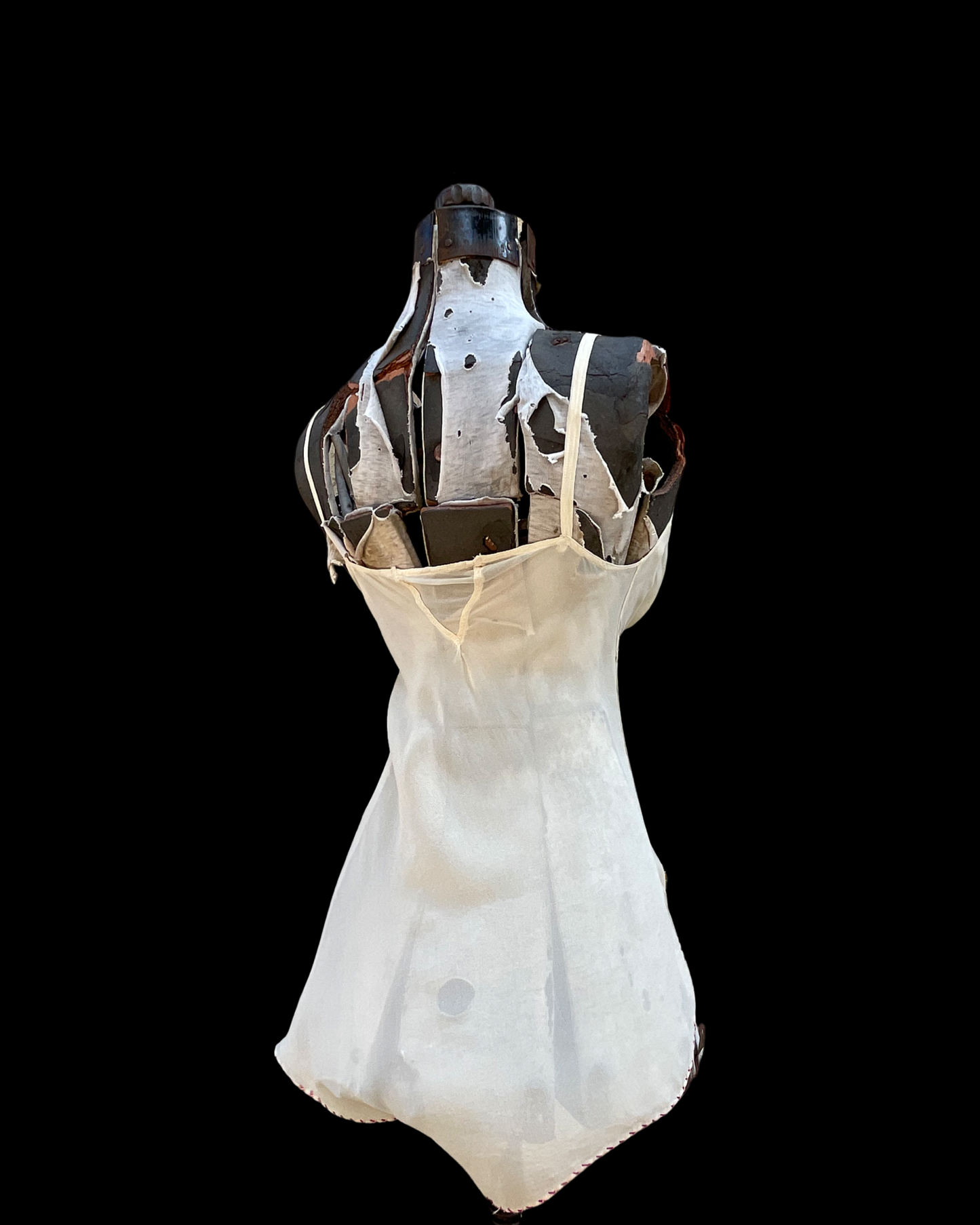 1930s Silk Crepe Butterfly Step In Playsuit