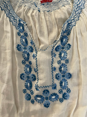 1930s Embroidered Hungarian Blouse